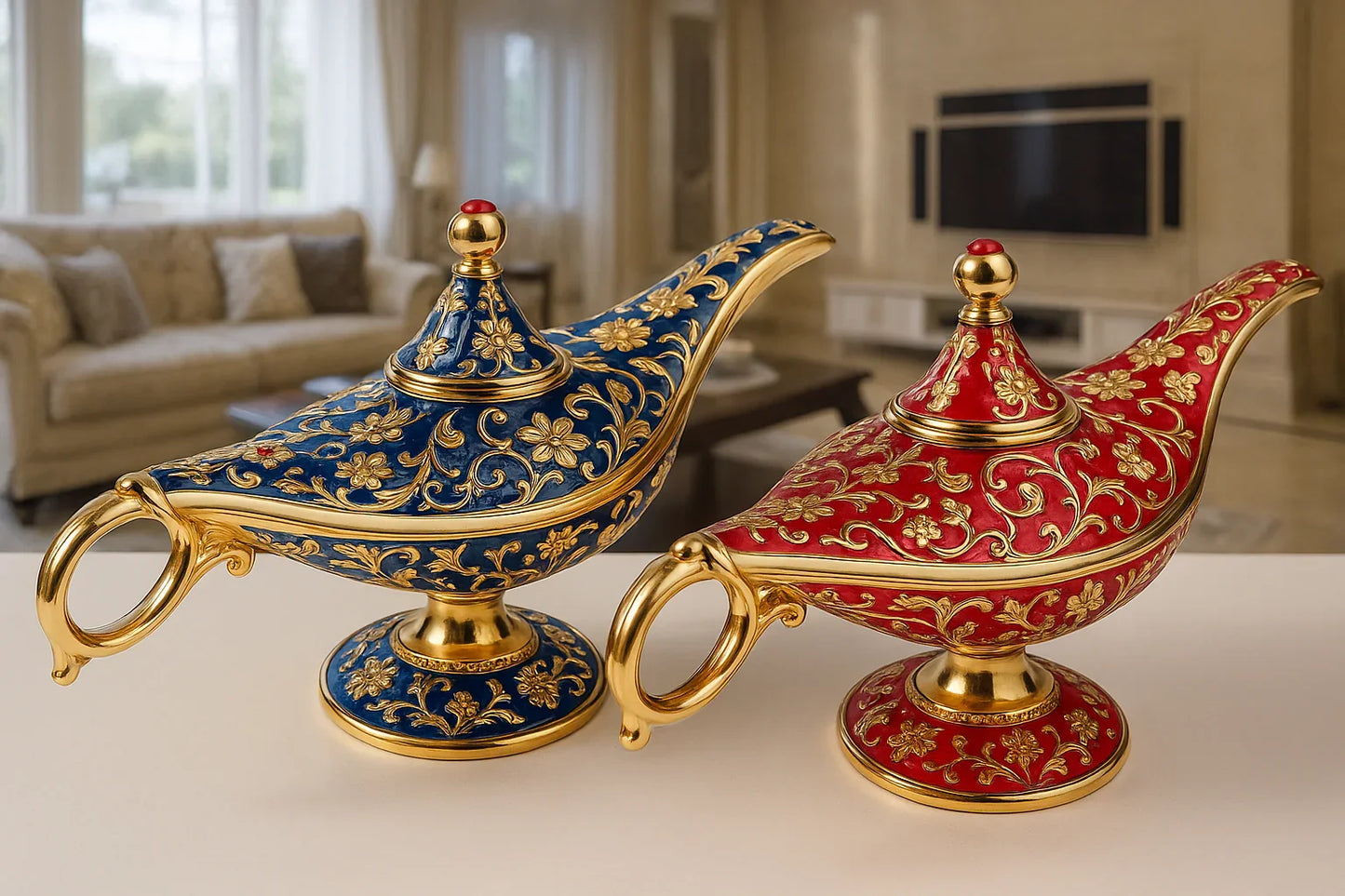 Aladdin Craft Ornament – Handcrafted Decorative Piece for Home or Office - Decor Cravings