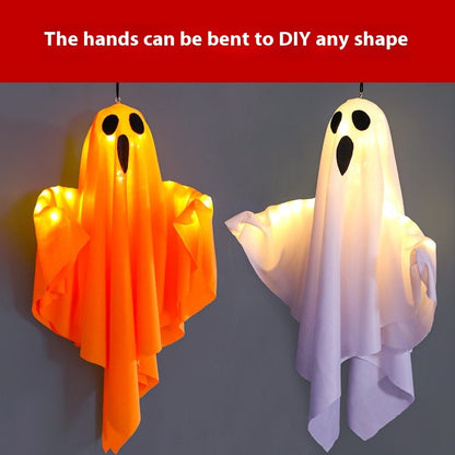 Halloween Glowing Scream Ghost – Scary Light-Up Decoration Props for Haunted House & Party