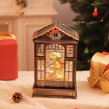 LED Christmas Crystal Music Box | Glowing Holiday Night Light | The Perfect Christmas Gift