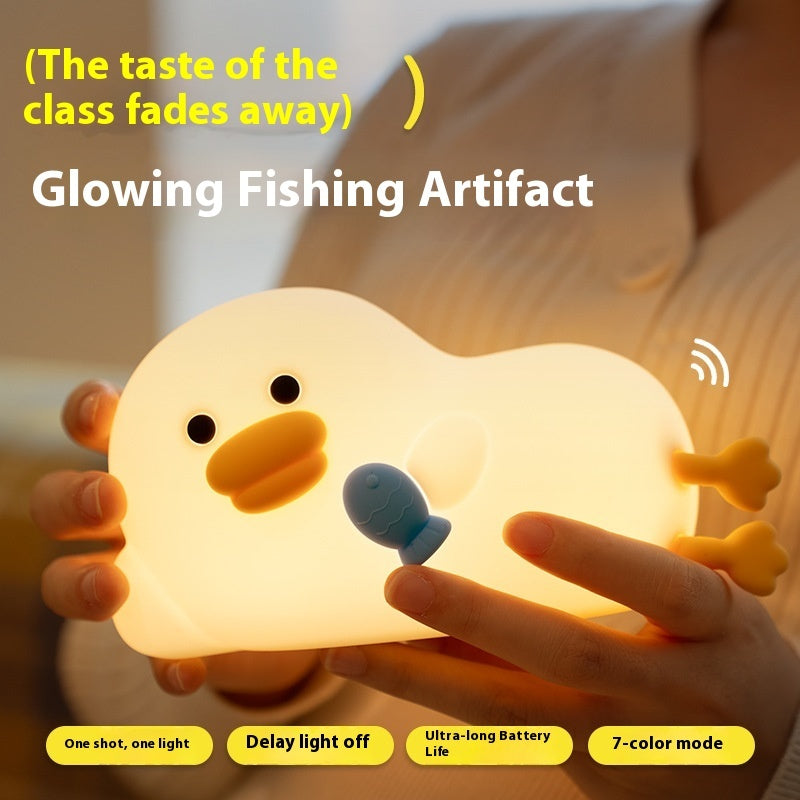 Touch Night Light for Bedroom – Dimmable LED Bedside Lamp, Eye-Care Sleep Light, USB Rechargeable