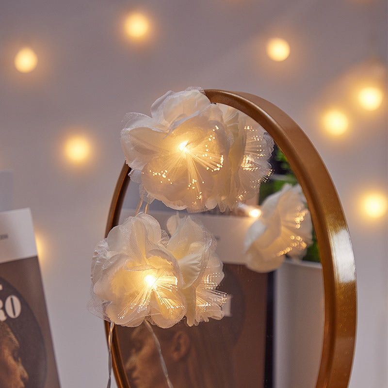 LED Butterfly Orchid String Lights – Outdoor Decorative Floral Lighting - Decor Cravings