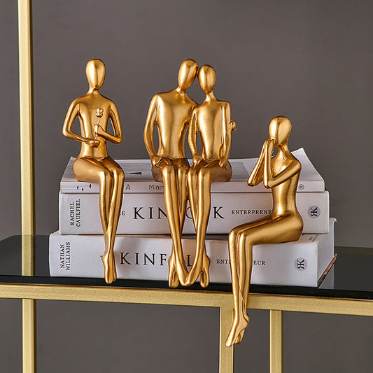 Luxury Artistic Figurine Sculptures | Elegant Home Decor Ornaments