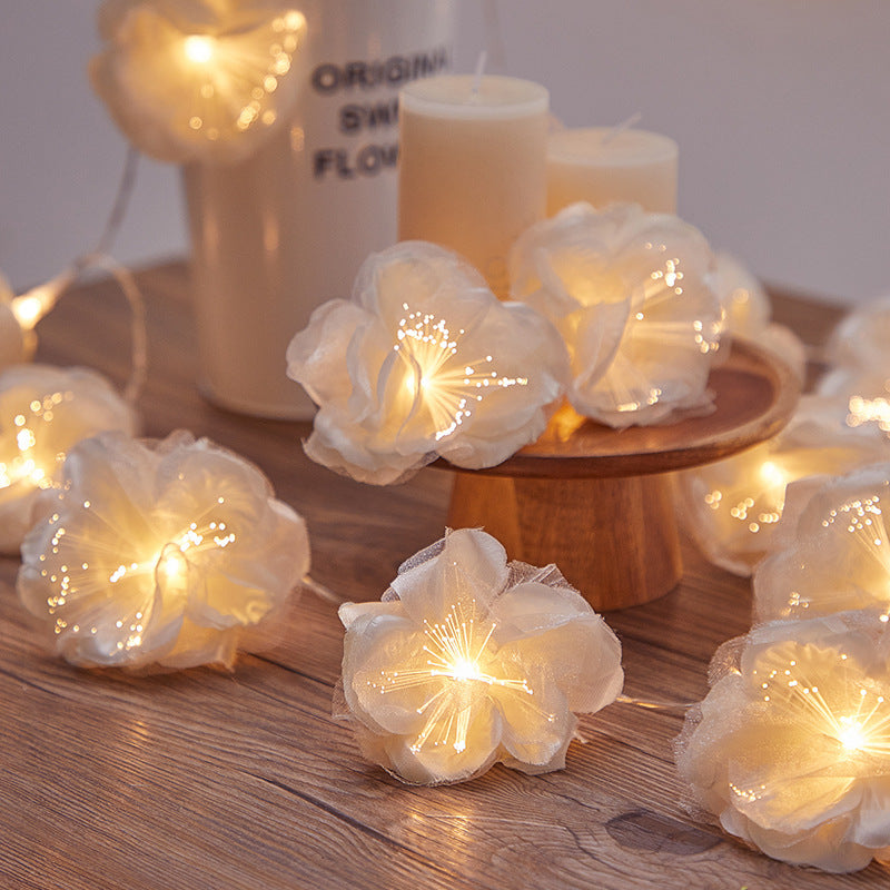 LED Butterfly Orchid String Lights – Outdoor Decorative Floral Lighting - Decor Cravings