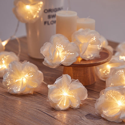 LED Butterfly Orchid String Lights – Outdoor Decorative Floral Lighting - Decor Cravings