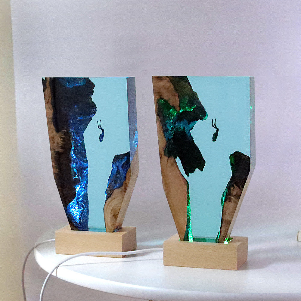 Ocean Cave Diver Decoration – Miniature Diver Figurine for Desk, Shelf, or Aquarium Decor - Decor Cravings
