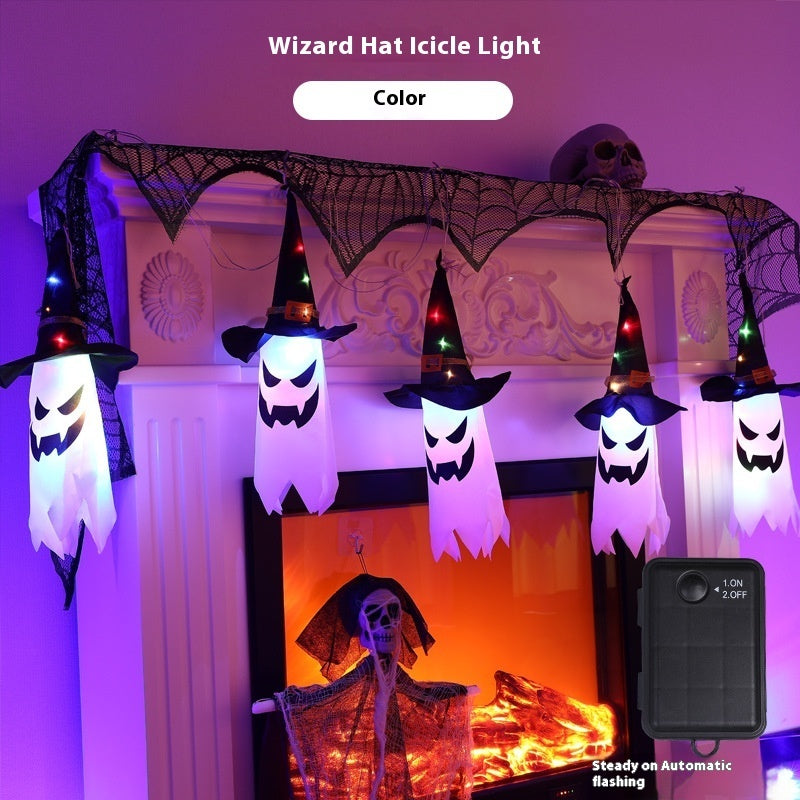 Halloween Glowing Scream Ghost – Scary Light-Up Decoration Props for Haunted House & Party