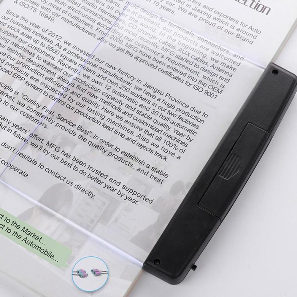 Night Vision Reading Lamp with Flat Panel – Soft LED Light for Eye Comfort