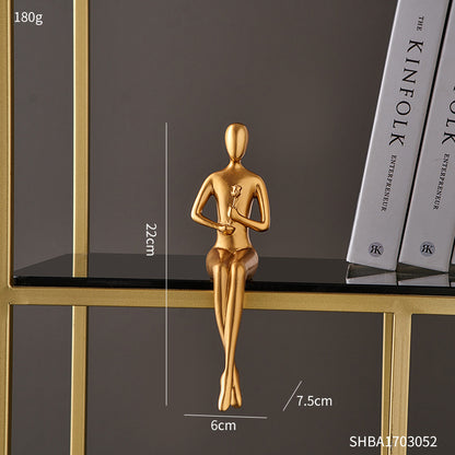 Luxury Artistic Figurine Sculptures | Elegant Home Decor Ornaments