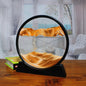 3D Quicksand Hourglass Art – Dynamic Liquid Motion Glass Painting for Home or Office Decor - Decor Cravings