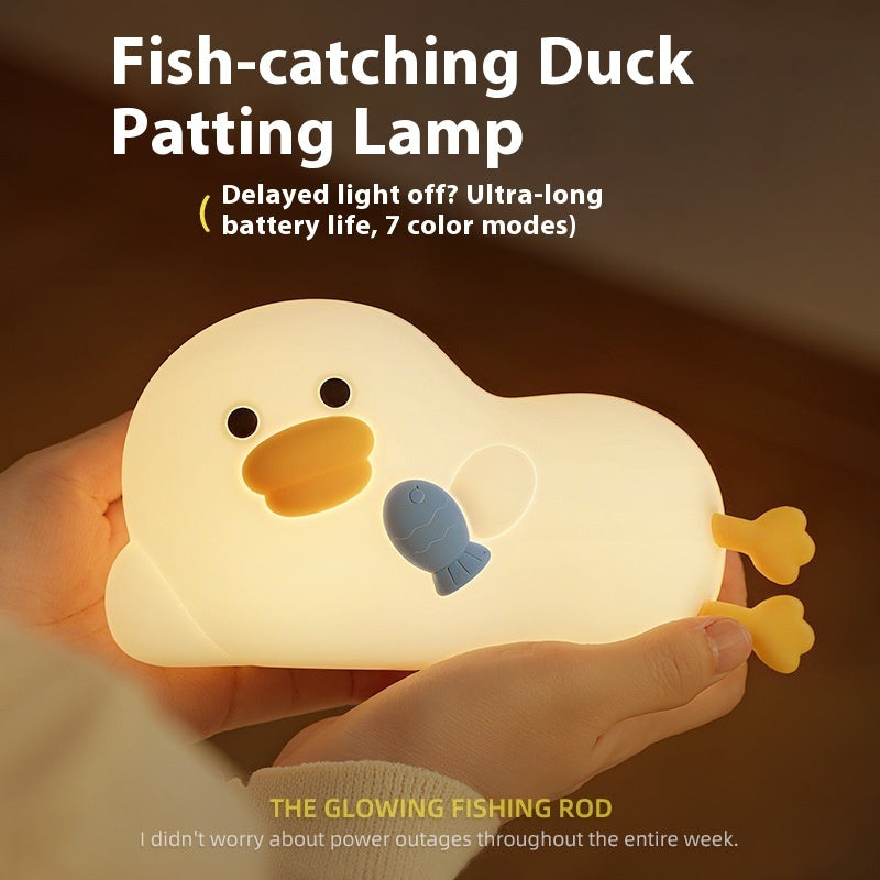 Touch Night Light for Bedroom – Dimmable LED Bedside Lamp, Eye-Care Sleep Light, USB Rechargeable