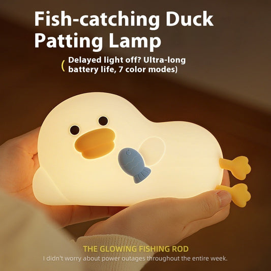 Touch Night Light for Bedroom – Dimmable LED Bedside Lamp, Eye-Care Sleep Light, USB Rechargeable